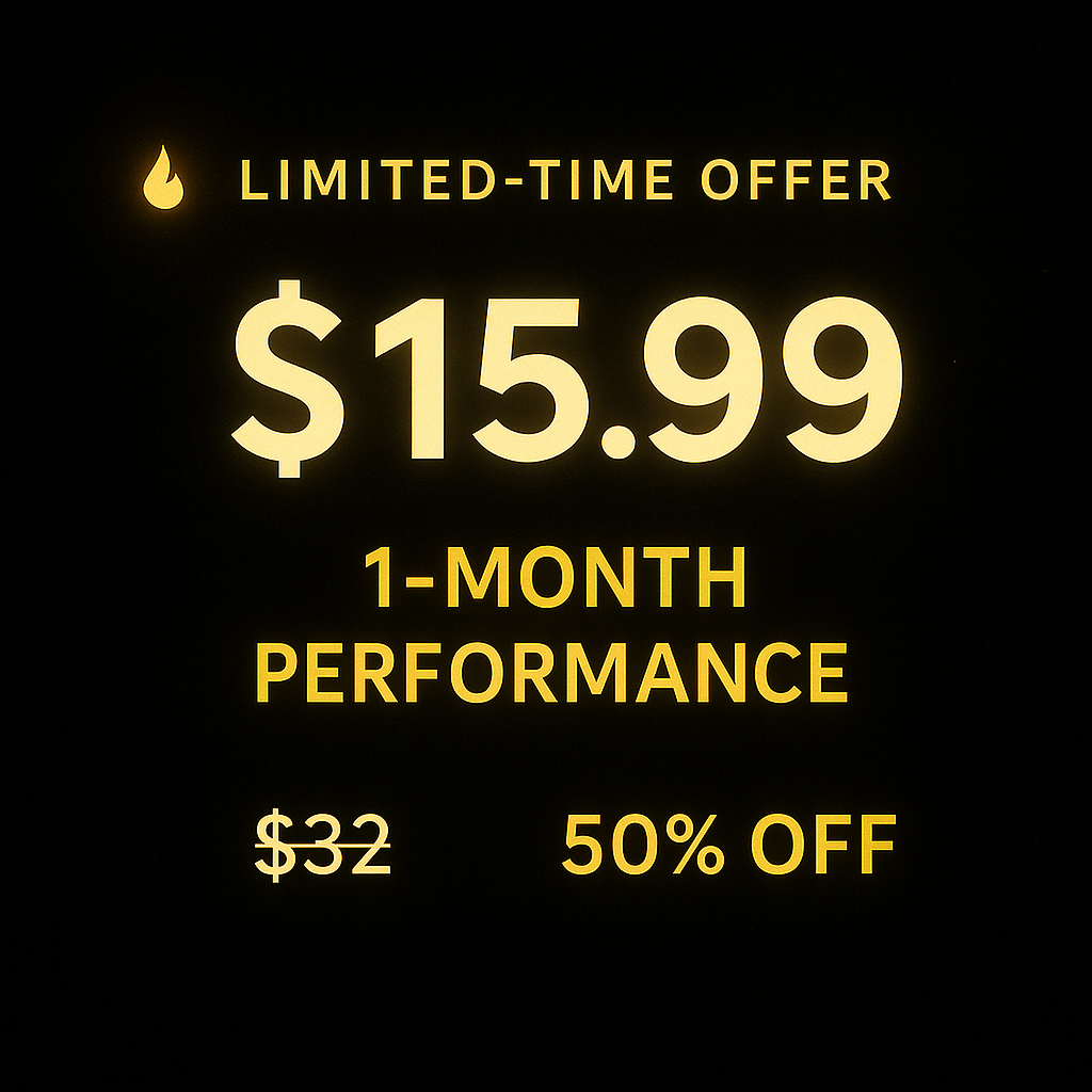 1 Month - Premium Performance